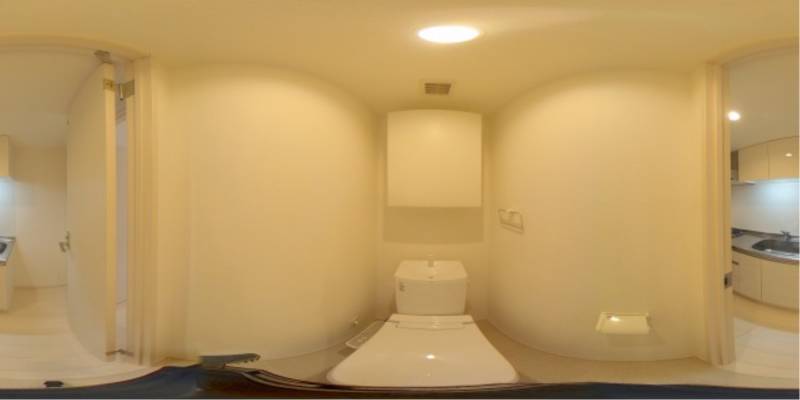 パノラマ画像トイレ