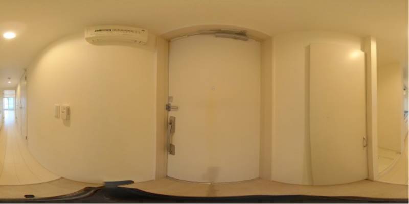 パノラマ画像玄関