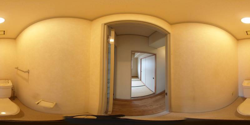 パノラマ画像トイレ