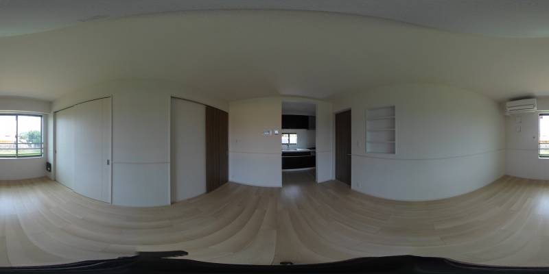 パノラマ画像リビング