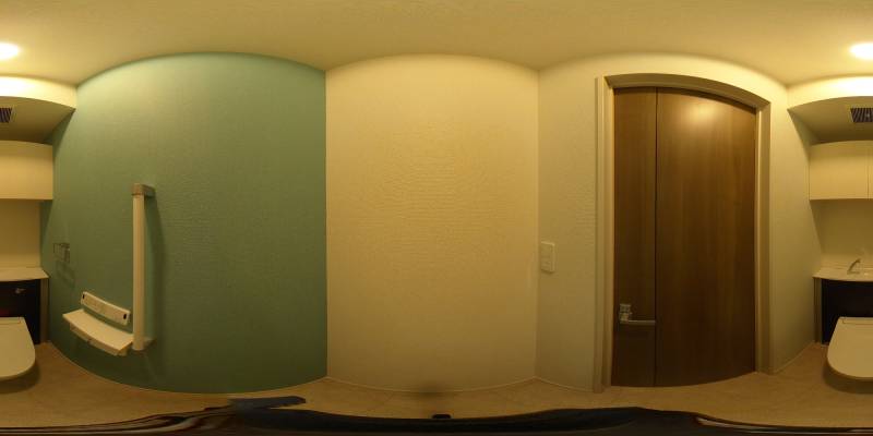 パノラマ画像トイレ