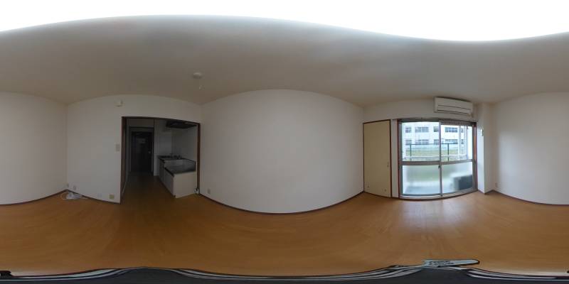 パノラマ画像洋室