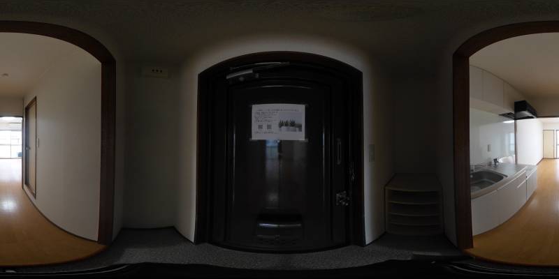 パノラマ画像玄関