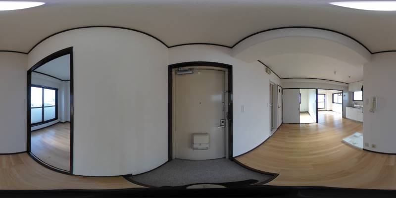 パノラマ画像玄関