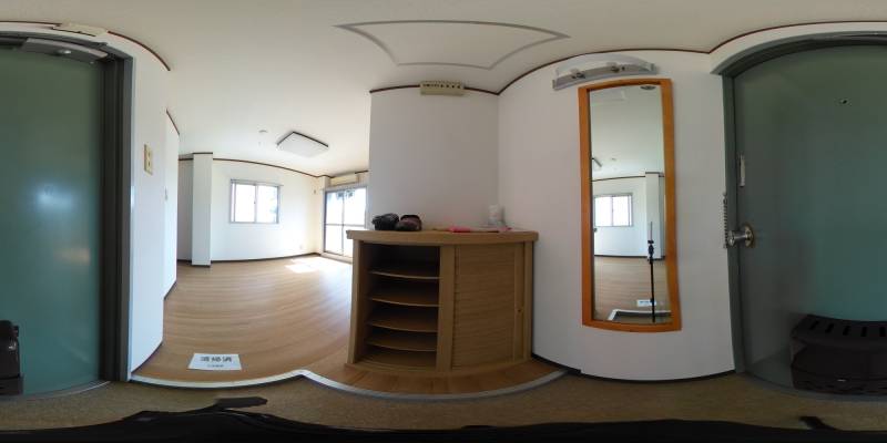 パノラマ画像玄関