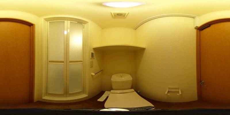 パノラマ画像トイレ