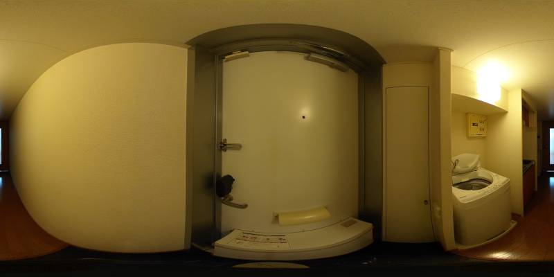 パノラマ画像玄関