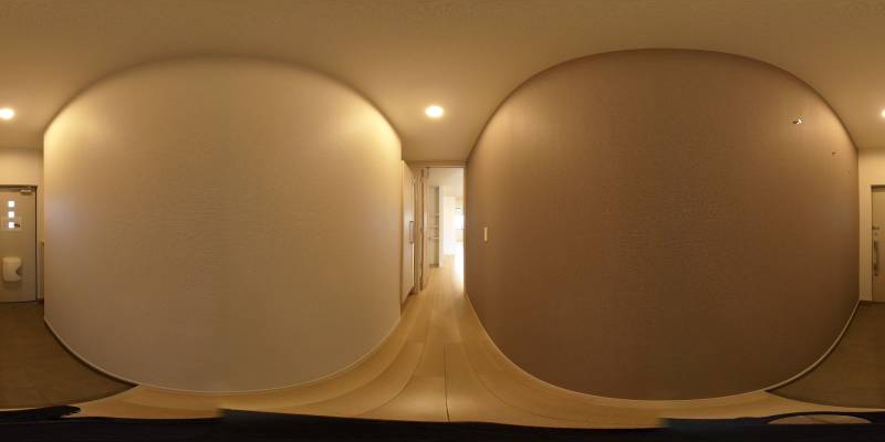 パノラマ画像玄関