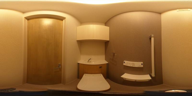 パノラマ画像トイレ