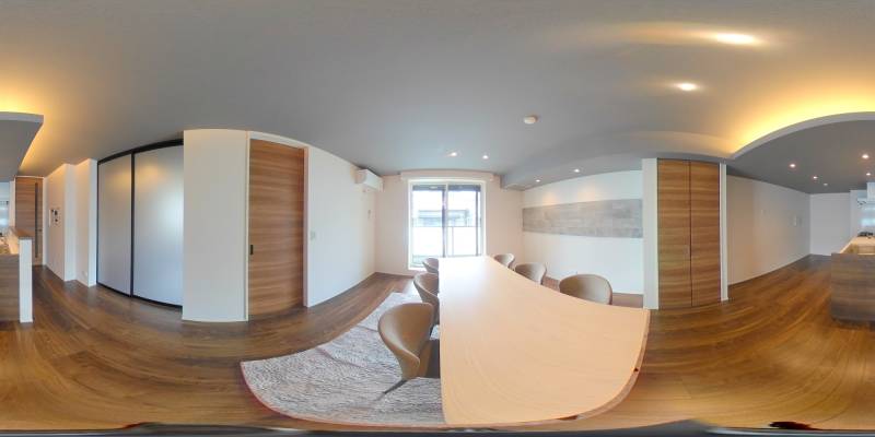 パノラマ画像リビング