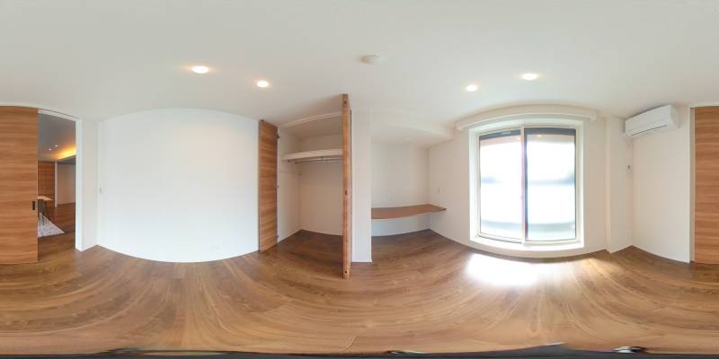 パノラマ画像洋室