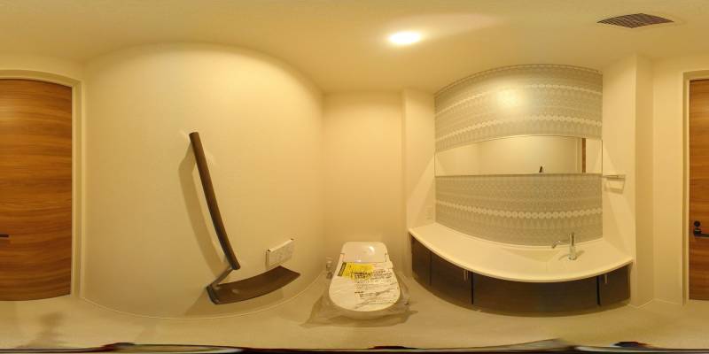 パノラマ画像トイレ