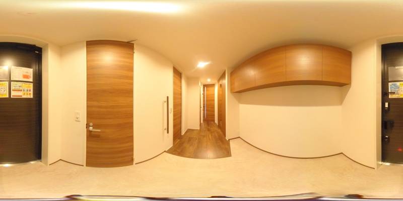 パノラマ画像玄関