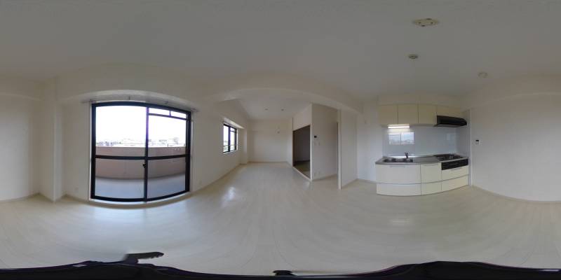 パノラマ画像リビング