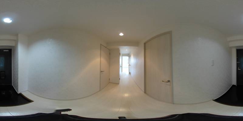 パノラマ画像玄関