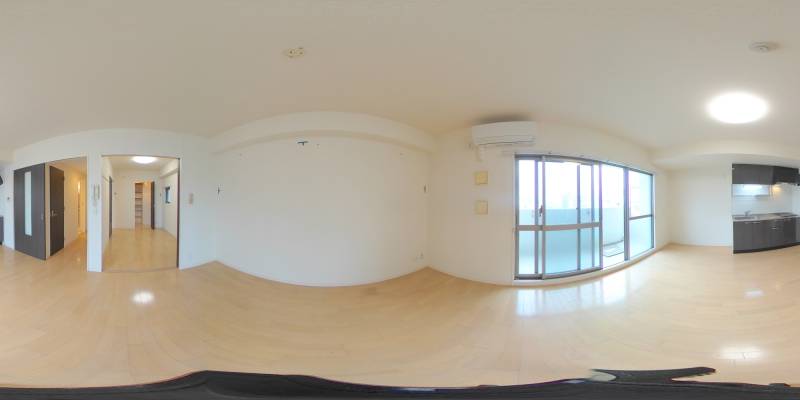 パノラマ画像洋室