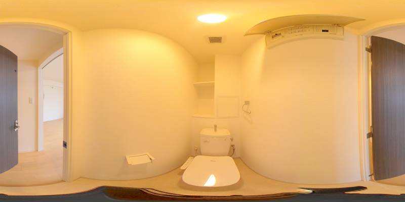 パノラマ画像トイレ