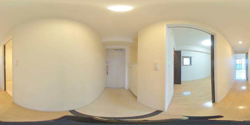 パノラマ画像玄関