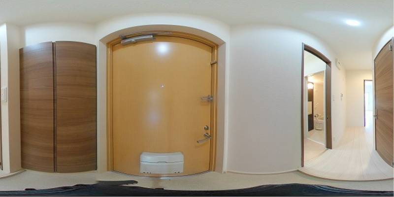 パノラマ画像玄関