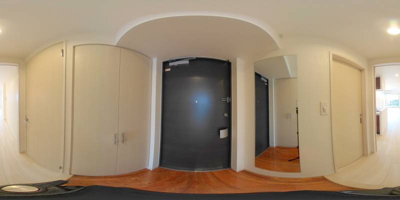 パノラマ画像玄関