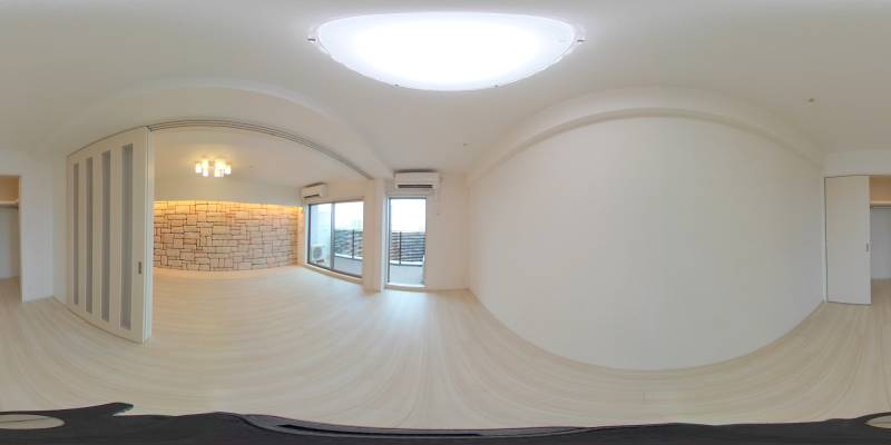 パノラマ画像洋室