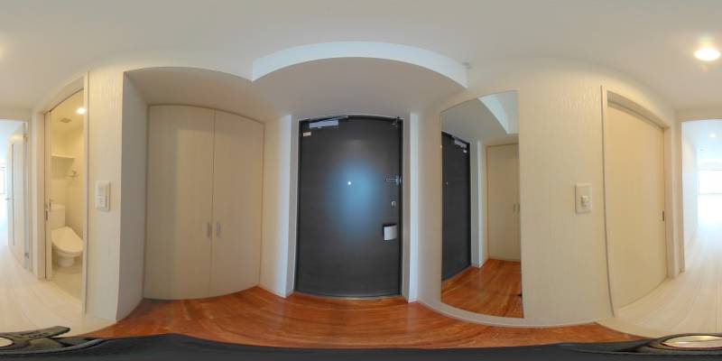 パノラマ画像玄関