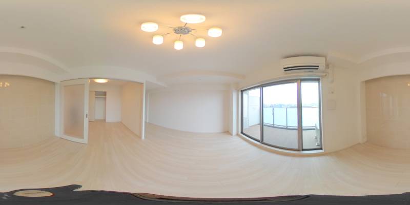 パノラマ画像リビング