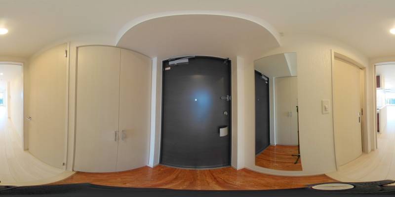 パノラマ画像玄関