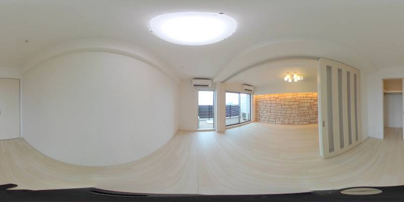 パノラマ画像洋室