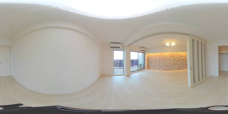 パノラマ画像洋室