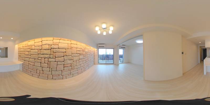 パノラマ画像リビング