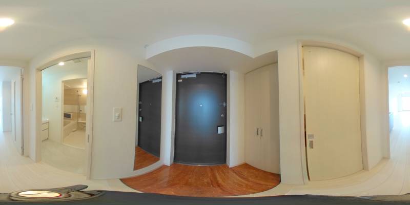 パノラマ画像玄関