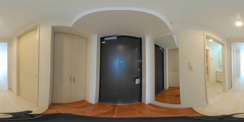 パノラマ画像玄関