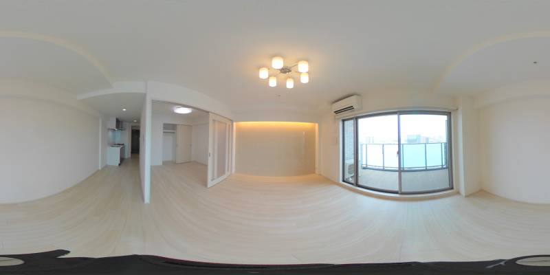 パノラマ画像リビング