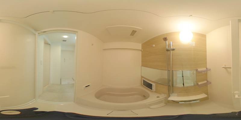 パノラマ画像バスルーム