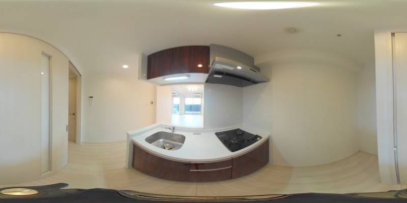 パノラマ画像キッチン