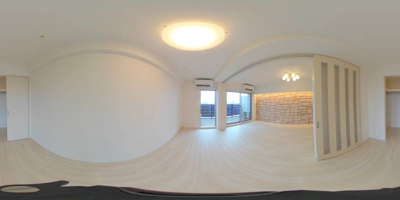 パノラマ画像洋室