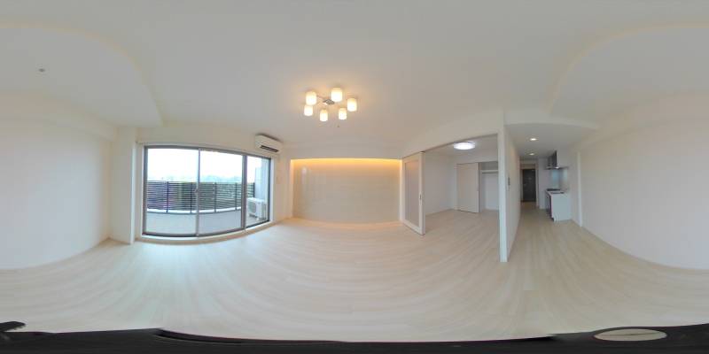 パノラマ画像リビング