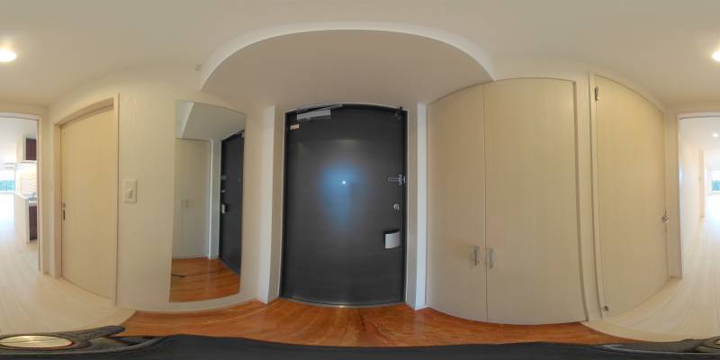 パノラマ画像玄関