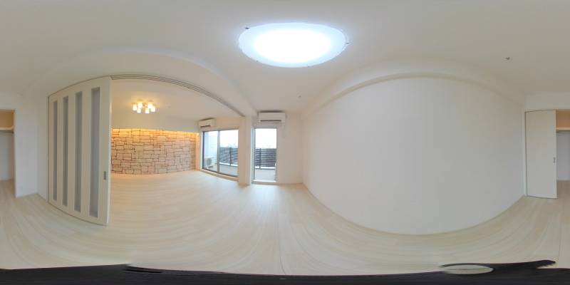 パノラマ画像洋室