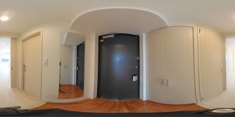 パノラマ画像玄関