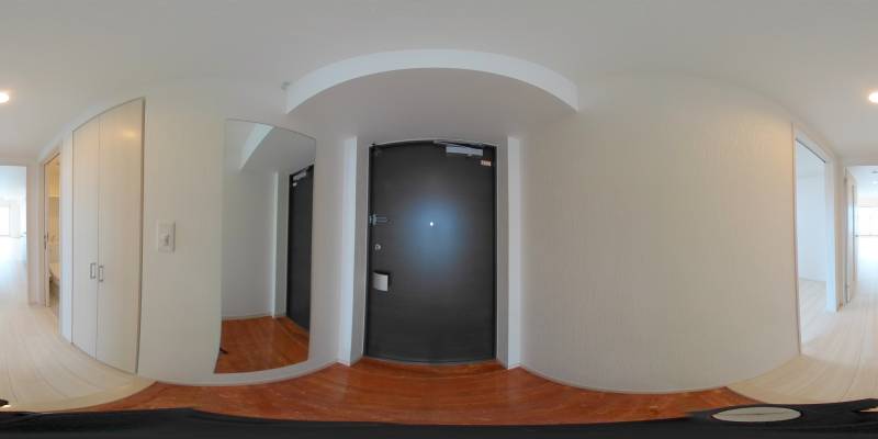 パノラマ画像玄関