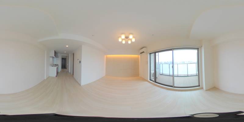 パノラマ画像リビング