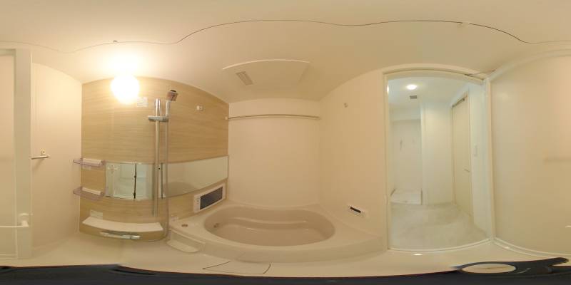 パノラマ画像バスルーム