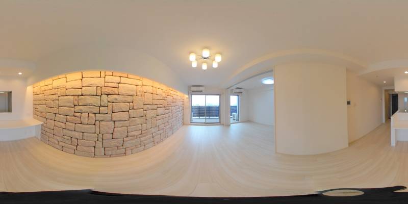 パノラマ画像リビング