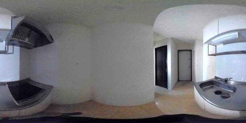 パノラマ画像キッチン