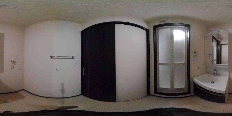 パノラマ画像洗面所