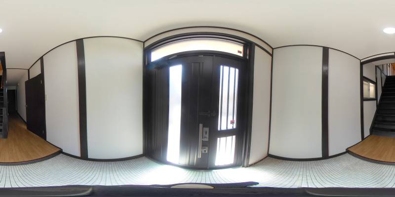 パノラマ画像玄関
