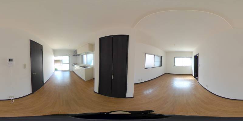 パノラマ画像リビング