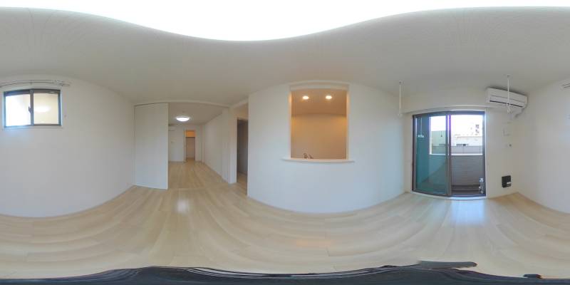 パノラマ画像リビング